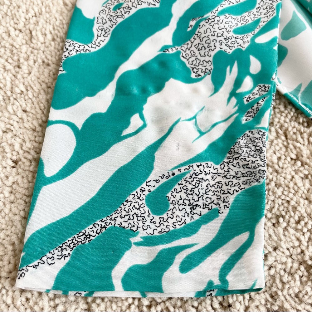 Vintage Handmade Abstract Tunic / Cheongsam - Picture 10 of 14